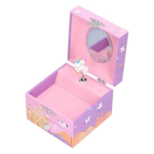 Boîte À Musique En Bois, Ornement De Bureau, Cheval Miniature, Boîte À Bijoux Musicaux Pour Enfants