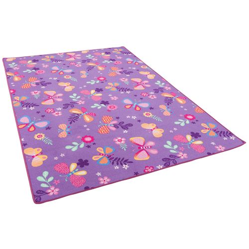 Snapstyle Tapis De Jeu Pour Enfant Papillon Violet 80x240 Cm