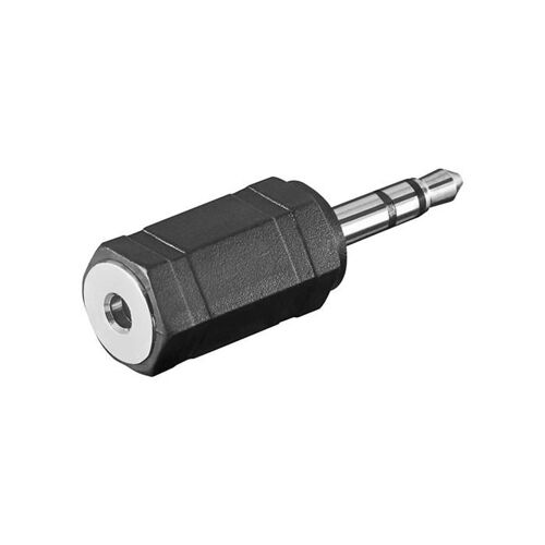 Adaptateur jack audio stéréo, 3,5mm mâle vers 2,5mm femelle - lot de 10 pieces