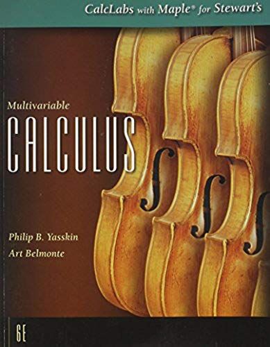 Calclabs For Maple For Stewart's Multivariable Calculus, 6th