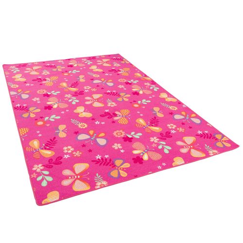 Snapstyle Tapis De Jeu Pour Enfant Papillon Rose 80x240 Cm