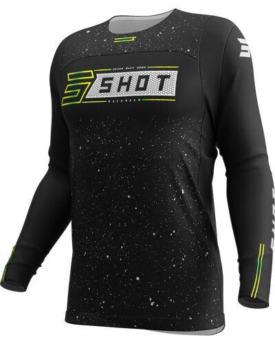 Maillot Shot Contact Art Noir Xs
