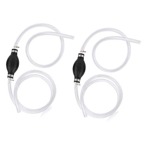 2 Ensembles De Pompe À Main De 8mm, Pompe De Transfert De Liquide De Carburant, Pompe Manuelle De 2m
