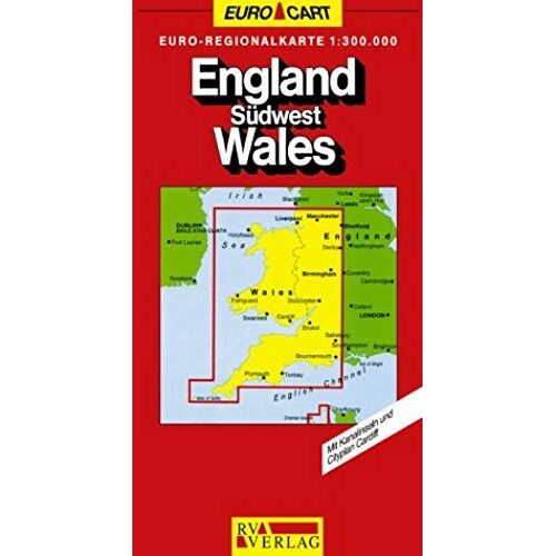 Great Britain Map: Wales And South-West Sheet 2 (Geocenter Euro Map)