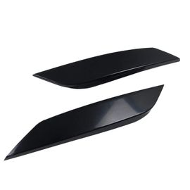 Autocollants De Couverture De Phares De Voiture, 2 Pièces, Accessoires De Protection Pour Capot, Pour Nissan 350z 2 Portes 03-08, Noir