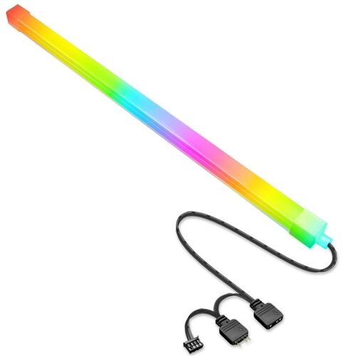 Barre Lumineuse Led Carrée Argb, Étui D'ordinateur, Décoration De La Lumière Ambiante, Couleur Magique, Barre Lumineuse Décorative