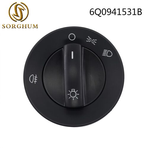 Bouton De Réglage Du Feu Antibrouillard Arrière, Pour Vw Polo 2002 ¿ 2009 6q0 941 531b 6q0 941 531 B, Nouveau