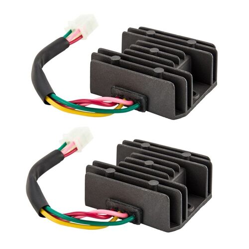 Redresseur Universel De Régulateur De Moto Noir À 4 Fils 12v Cc Quad