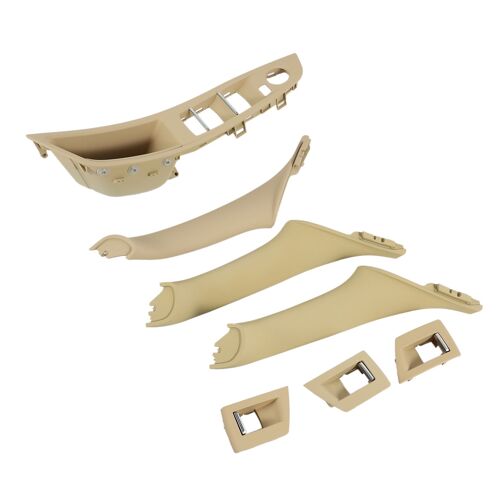 Poignée De Porte Intérieure Pour Conducteur De Voiture, 7 Pièces, Accoudoir Avant Droit, 1 Trou, Pour F10 10-17 Lhd, Intérieur Beige