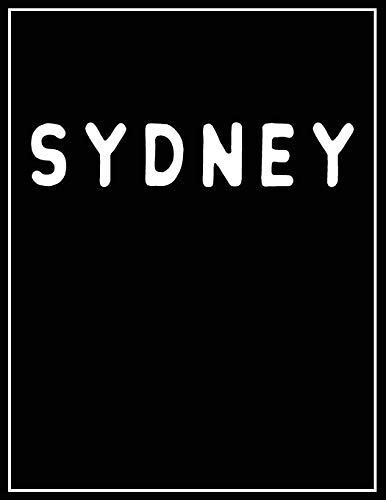 Sydney: Black And White Decorative Book | Perfect For Coffee Tables, End Tables, Bookshelves, Interior Design & Home Staging Add Bookish Style To Your Home| Sydney
