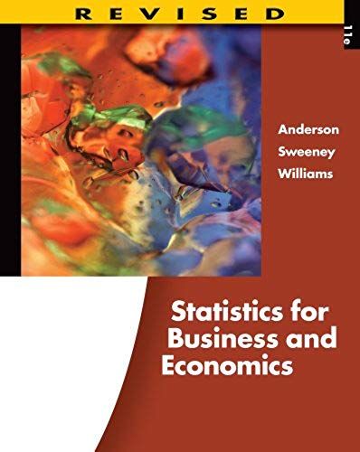 Bundle: Statistics For Business And Economics, Revised (With Printed Access Card), 11th + Cengagenow On Blackboard Printed Access Card
