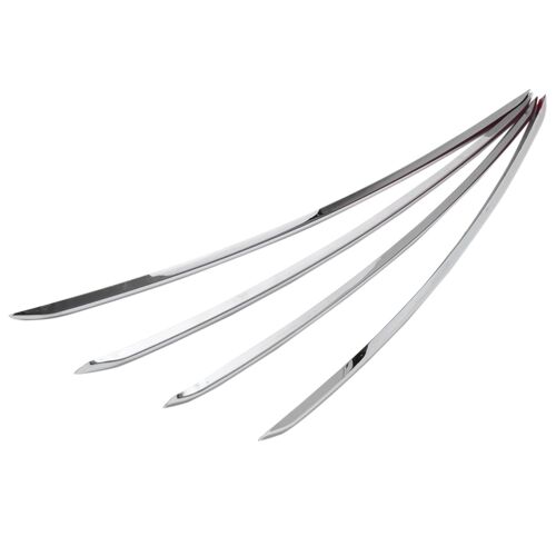 Bandes de garniture antibrouillard pour Mazda Cx-5 Cx5 2017 2018, accessoires de voiture, couverture de décoration extérieure en chrome