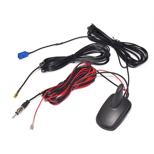 Antenne Numérique Dab/Dab +/Gps/Fm/Am Pour Toit De Voiture, Radio Aérienne Amplifiée