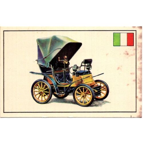 Vignette Panini Carton L'histoire De L'automobile Fiat Type 3.5 Cv 27