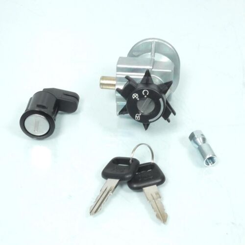 Kit Serrure Kyoto Pour Scooter Peugeot 100 Vivacity - Etrier Ajp 1998 À 2006 Neuf