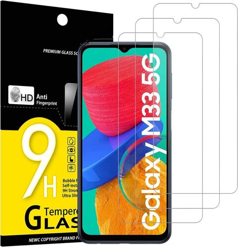 Lot-3 Verre Trempé Pour Samsung Galaxy M33 5g Protection Écran Haut Definition - E.F.Connection