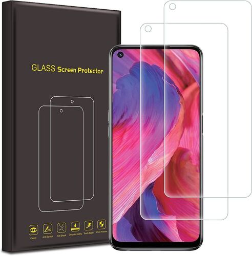 Verre Trempé Pour Oppo A73 5g - 2 Pièces - Vitre De Protection Transparent - E.F.Connection