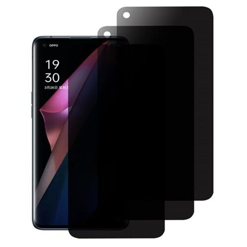 3 Pièces Verre Trempé Anti Espion Pour Oppo Reno 8 Lite Protection D'écran - E.F.Connection