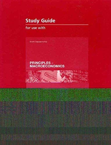 Principles Of Macroeconomics Study Guide
