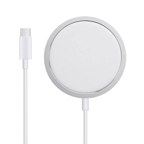 Chargeur Sans Fil Magsafe 15w Charge Rapide Original Apple Blanc