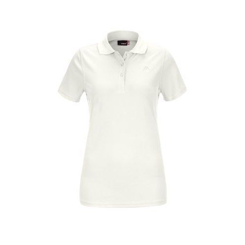 Maier Sports - Women's Ulrike - Polo Taille 36, Blanc/Gris