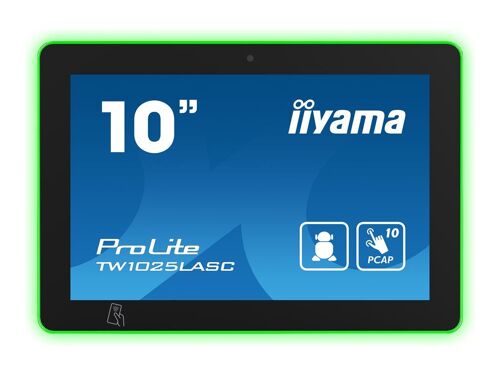 iiyama ProLite TW1025LASC-B1PNR - 10.1" RK3399 1.8 GHz 4 Go RAM 32 Go Noir