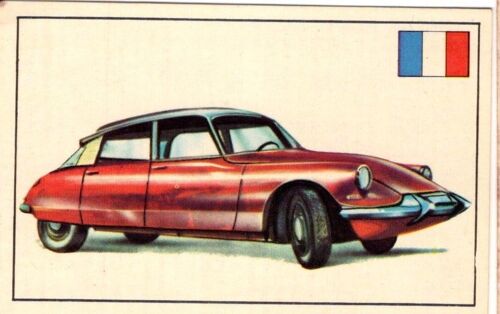 Vignette Panini Carton L'histoire De L'automobile Citroën Type Ds 21 149