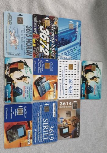 Cartes Téléphone Minitel