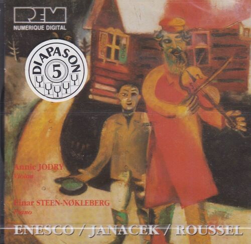 Georges Enesco Enescu (1881-1955) Troisième Sonate N°3 Pour Piano Et Violon Op 25 (1926) Dans Le Caractère Populaire Roumain Par Annie Jodry Violon Einar Steen-Nökleberg Piano