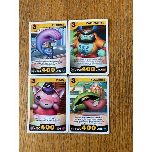 (23) Égaroni 3 + Pitou 3 + Claquille 3 + Darumastar 3 (Yokai)