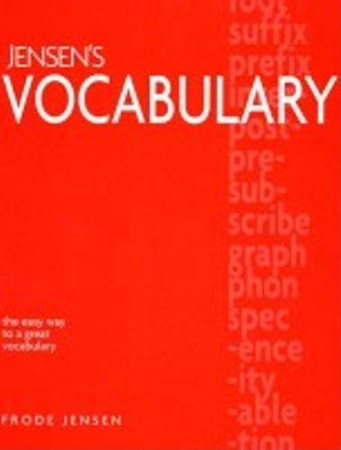 Jensen's Vocabulary
