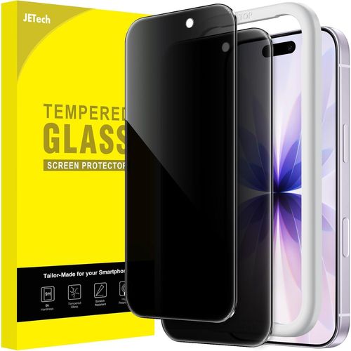 Sjzg-Protection D'écran Anti-Espion Pour Iphone 17 6,3 Pouces, Film En Verre Trempé Avec Outil D'installation Facile, Lot De 2