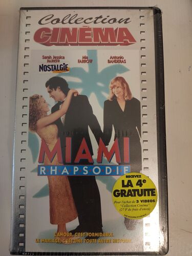 Miami Rhapsodie Branderas Jessica Parker Vhs Français
