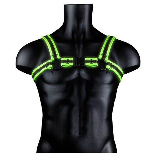 Harnais Harnais Phosphorescent Glow Strike Noir Ouch! Glow