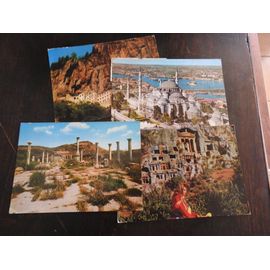 Lot De 4 Cartes Postales De Turquie