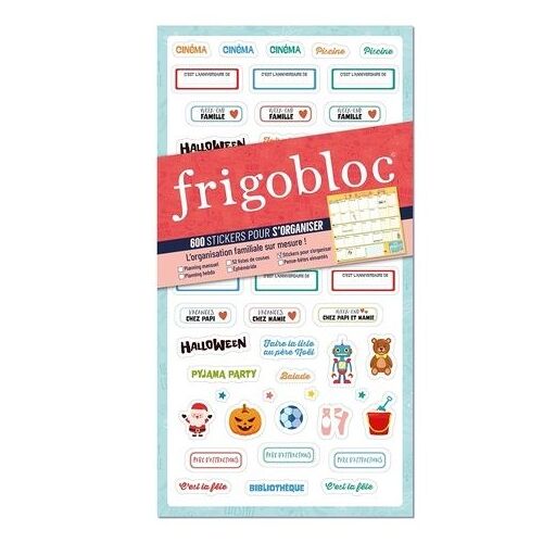 Frigobloc 600 Stickers Pour S'organiser