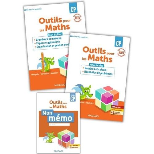 Outils Pour Les Maths Cp - Pack En 3 Volumes