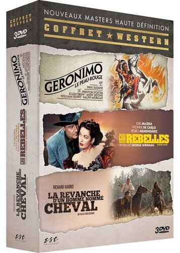 Westerns De Légende : Geronimo Le Peau-Rouge + Les Rebelles + La Revanche D'un Homme Nommé Cheval - Pack