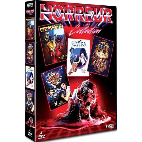 Horreur Collection : Creepshow 2 + Amityville - La Maison Du Diable + Elvira, Maîtresse Des Ténèbres + Flic Ou Zombie - Pack