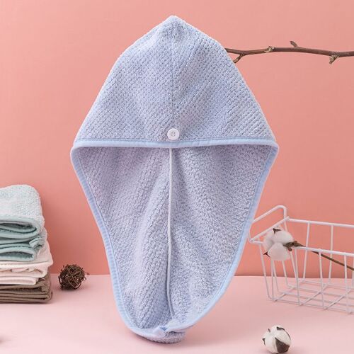 Chapeau enveloppant sèche-cheveux rapide,serviette de bain magique en microfibres, turban de toilette