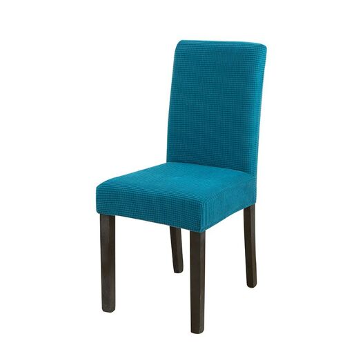 Housses De Chaise Jacquard extensibles, couleur unie, pour salle à manger, bureau, Banquet, mariage