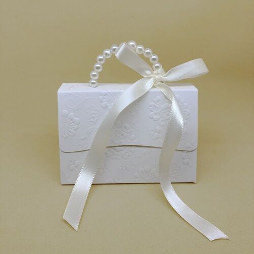 Boîtes à cadeaux portables pour fête de mariage, 10 pièces/lot, sac cadeau pour bonbons au chocolat, décoration de fête prénatale anniversaire