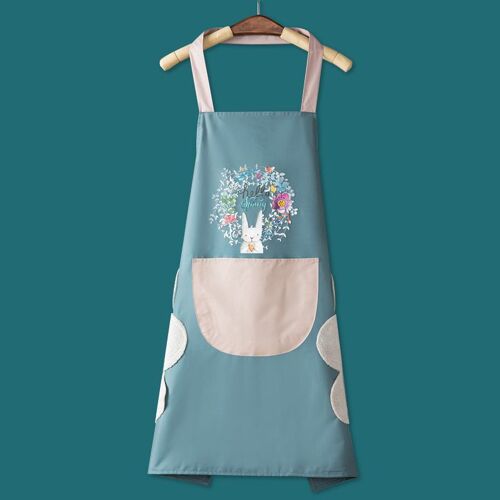 Tablier de cuisine domestique pour femmes, essuyable, étanche à l'huile, accessoires de cuisson pour légumes
