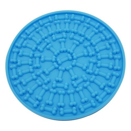 Tapis d'alimentation pour chien, bol d'alimentation pour chien, pour le bain, facile à toiletter sous la douche, baignoire, évier, jouet, accessoires pour animaux de compagnie