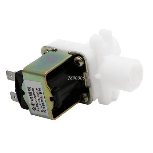 Électrovanne magnétique ca électrique 220V, N/C, débit d'entrée d'eau et d'air, interrupteur 1/2"