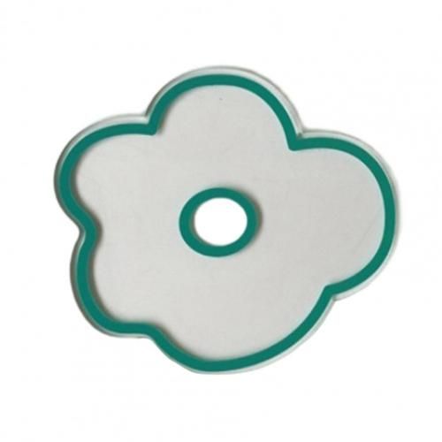Napperon en acrylique transparent, sous-verre à fleurs, tapis de Table résistant à la chaleur, dessous de verre antidérapants pour décoration de Table de Restaurant à domicile, nouveau Style 2021