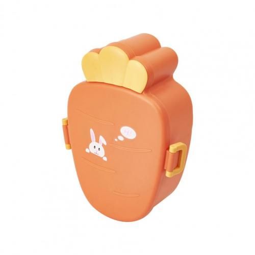 Boîte à aliments en forme de dessin animé, conteneur de stockage des aliments pas facile à déformer, boîte à Bento Portable pour enfants, école et bureau