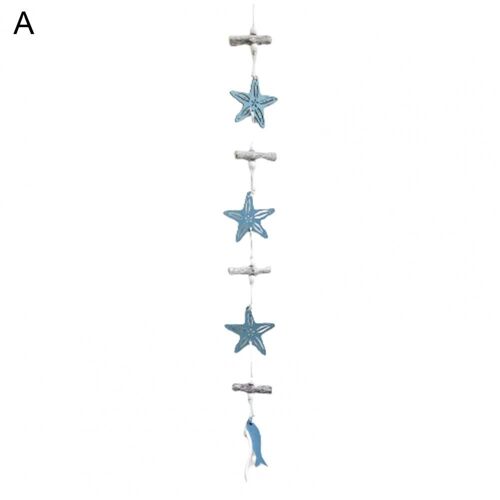 Ornement suspendu écologique de nouveau Style, fournitures suspendues en bois accrocheuses pour décoration de porte murale de balcon de maison