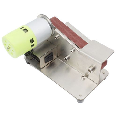 Ponceuse électrique à courroie à 15 degrés, 150W, polissage, affûtage des bords