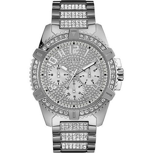 Montre Guess W0799g1 Argent Acier 316 L Taille Unique